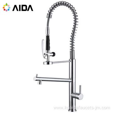 Good Sales Desk Mounted Cupc Polished Kitchen Faucet